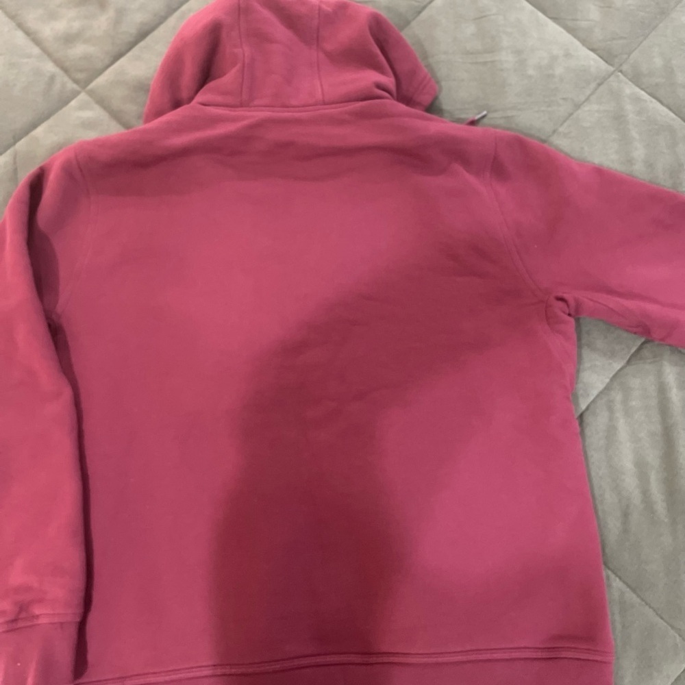 L.L. Bean Men's Maroon Zip-Up Sweater - Picture 7 of 8
